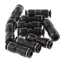 10pcs Tube OD 6mm Pneumatic Straight Push Connector Air Line Quick Fitting â„–#