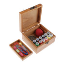 Sewing Kit Organized Wooden Box Seam Ripper For Sewing Lovers
