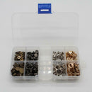 100x Asosrted Screw Rivets Studs Leathercraft Chicago Binding Screws DIY