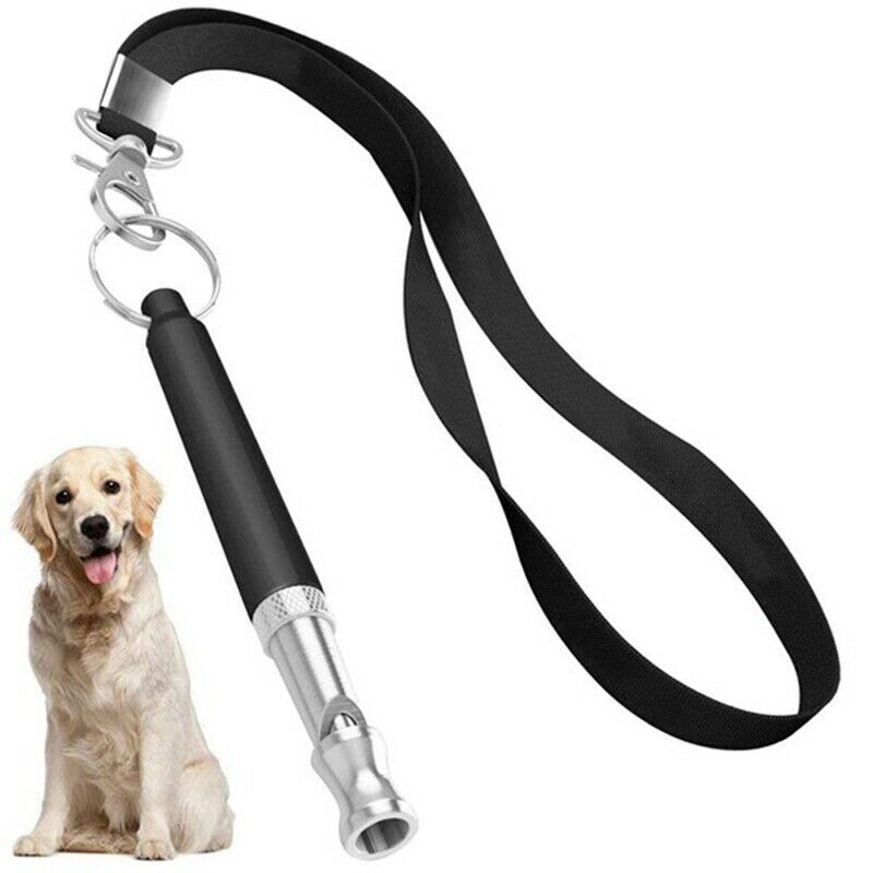 2 Pcs Pet Whistles Dog Whistles to Stop Barking Adjustable Pitch Ultrasonic Z1Z8