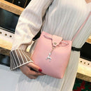 Womens Leather Crossbody Bag Small Deer Pendant Shoulder Bags Purse Messeng T8P1
