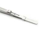 Adjustable Anti-static Stainless Steel Straight Tip Jewelry Tweezer Slide LoS Gw