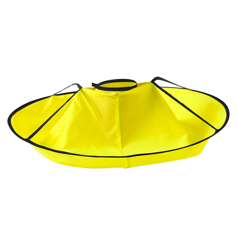 Baby Hair Capes Umbrella Catcher Styling Haircut Gown Salon Barbers Yellow