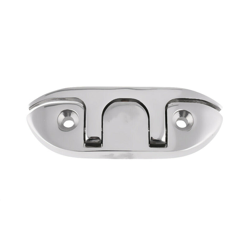 Stainless Steel Folding Cleat 4-1/2" Inch Cleat for Boat/Sailing/Marine