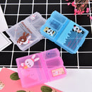 Cell Tablet Medicine Pill Box Storage Organizer Container Healthy Care Case LJ