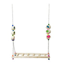 2pcs Chicken Ladder Swing Wooden Perch Stand for Chicken Large Birds Canary