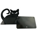 Cute Cartoon Persian Cat Metal Non Skid Bookends Bookend Art Book Holder De