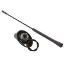 9 inch Long Stubby Rubber Antenna with Base for VW Passat B5 2002-2008