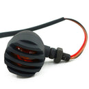 2Pcs Motorcycle Turn Signal Light Indicator Metal Retro Fence Locomotive Tu