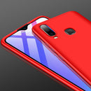 Universal Mobile Phone Case Frosted Protective Cover for VIVO Y12/ Y17 Red
