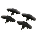 4 Pieces Spray Nozzle Windscreen Black Nozzle Windscreen Washer System