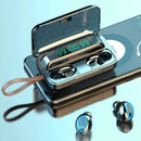 New F9 TWS Bluetooth V5.0 Headset Wireless Earbuds Surround Stereo HIFI LED T3G2