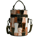 Fashion Rivet Bucket Bag Ladies Shoulder Messenger Bag Ladies Evening Clutc