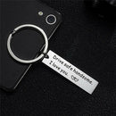 Drive Safe Trucker Keychain Handsome I Love You Boyfriend Keyring Husband Gift Z