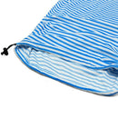 Surfboard Socks Cover 6Ft Blue And White Stripes Surf Board Protective Bag  L2B9
