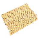 25pcs Paper Straws Bamboo Print Straws Hawaiian Jungle Tropical Bamboo PrinS Hn