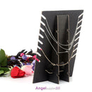 Necklace  Pendant Chain Display Holder Stand Velvet Easel Organizer Rack
