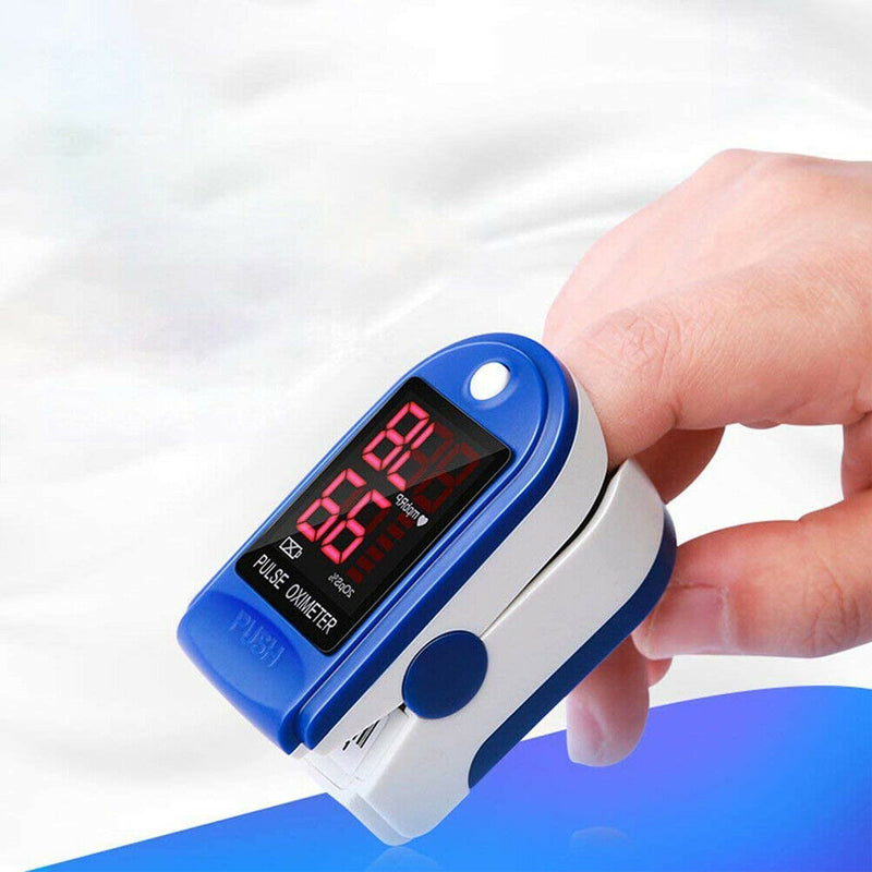 LED Digital Fingertip Pulse Blood Oximeter Finger Oximetro Home Monitor
