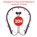 Bluetooth Headphones Neckband Wireless Headset Sport Noise Cancelling Earbuds w/