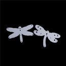 2pcs Dragonfly Metal Cutting Dies For DIY Scrapbooking Embossing Folder DecorZ