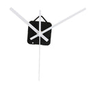 Plastic Clock Movement Replacement with White Spindle Mechanism DIY Repair Parts
