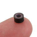 500 Pcs Black 5mm Silicone Lined Micro-ring Links Beads for I Stick Hair Ex