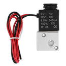 1 Pcs 3V1-06 Nc Solenoid Valve Dc 12V 3 Way 2 Position 1/8Inch Bsp Normally R7U6