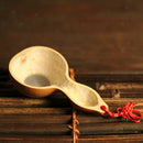 Tea Filter Loose Tea Leaf Strainer Bamboo Herbal Spice Filter  Double Gourd