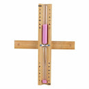 15 Minute Timer Sauna Hourglass Wall Rotating Sand Timer Countdown Clock 15 O5J9
