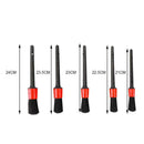 5Pcs Car Detailing Brush Set Detail For Cleaning Wheel Air Emblems Engine J2H4