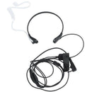 Throat Mic PTT Earpiece for Kenwood BAOFENG UV-5R Baofeng BF-888S Retevis H J9P6
