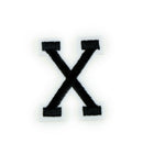 26pcs Alphabet Letter DIY Embroidery Clothes Patches Sew or Iron On Appliques ï¼D