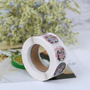 500PCs Stickers Paper Thank You Seal labels 1 inch Handmade Stationery SticSEAU