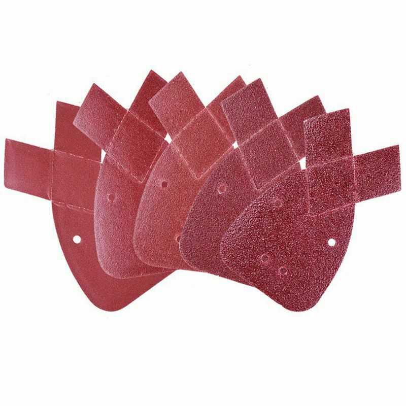50 Pieces Mouse Detail Sanding Sheets Sandpaper with Extra 2 Tips for Repla K7S8