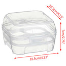 4 Grids Puff Drying Holder Box Cosmetic Puff Display Storage Case Makeup Spo Ew