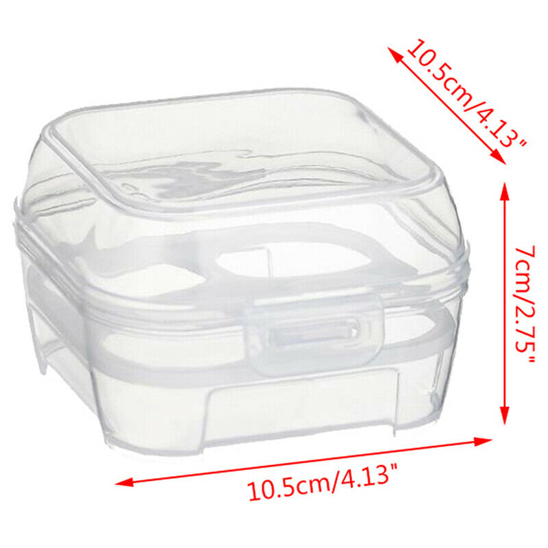 4 Grids Puff Drying Holder Box Cosmetic Puff Display Storage Case Makeup Spo Ew