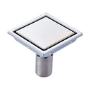 304 Stainless Steel Drain Floor Strainer 11X11Cm Square Invisible Bathroom