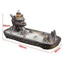 Ceramic Dragon Censer Home Decor Creative Smoke Backflow Incense Burner Inc