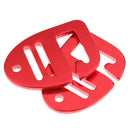 2Pieces Tension Lock Metal Hook Webbing Buckle for Backpack Strap Webbing 25mm
