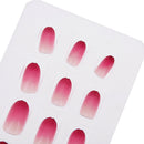 24Pcs Acrylic artificial design full size cover false beautiful nails art 3C