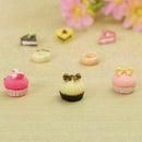 8x Bakery Kitchen Food Cake Donuts Cupcake For 1/12 Dollhous Gift S4D4 Mini C6L9