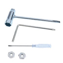 Metal Chainsaw Carb Screwdriver Spark Plug Wrench Bar