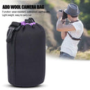 Waterproof SLR Camera Drawstring Lens Pouch Protective Brushed Cover (L)