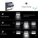 100LED Solar PIR Motion Sensor Wall Light Outdoor Waterproof Garden Safety Lamp