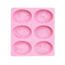 DIY Baking Tool Little Bee Handmade Cake Mold 6 Forms Making For Soap Soap I2D8