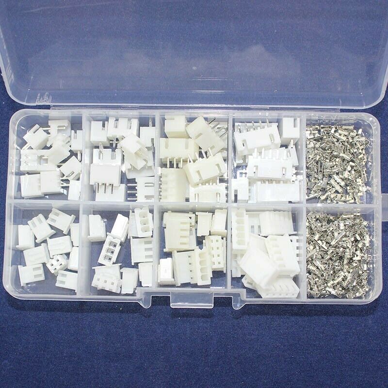 40 sets Kit in box 2p 3p 4p 5 pin 2.54mm Pitch Terminal / Housing / Pin Hea