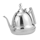 1.2L Large Stainless Steel Easy Grip Handle Teapot, Home Office Catering Pot