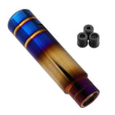 Burnt Blue Car Aluminum Gear Shifter Shift Knob For Manual Transmission 13cm
