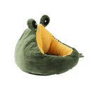 Pet  House Indoor Frog Cat Bed Warm Small Beds Portable Kitten Mat Soft CutSEAU