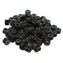 500 PCS Silicone Mini Links Rings Lined Beads for Hair Extensions tool Brow
